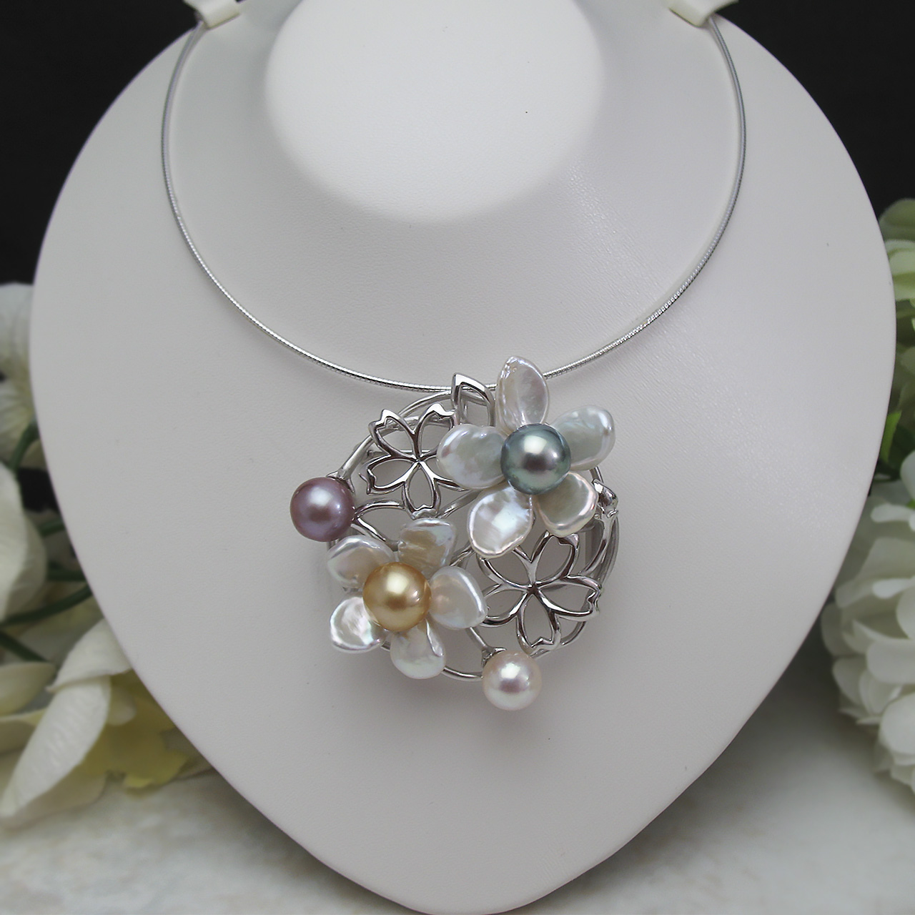 Timeless Flower ブローチ兼帯留め兼ペンダントスペシャルコンペティション - 画像 (2)