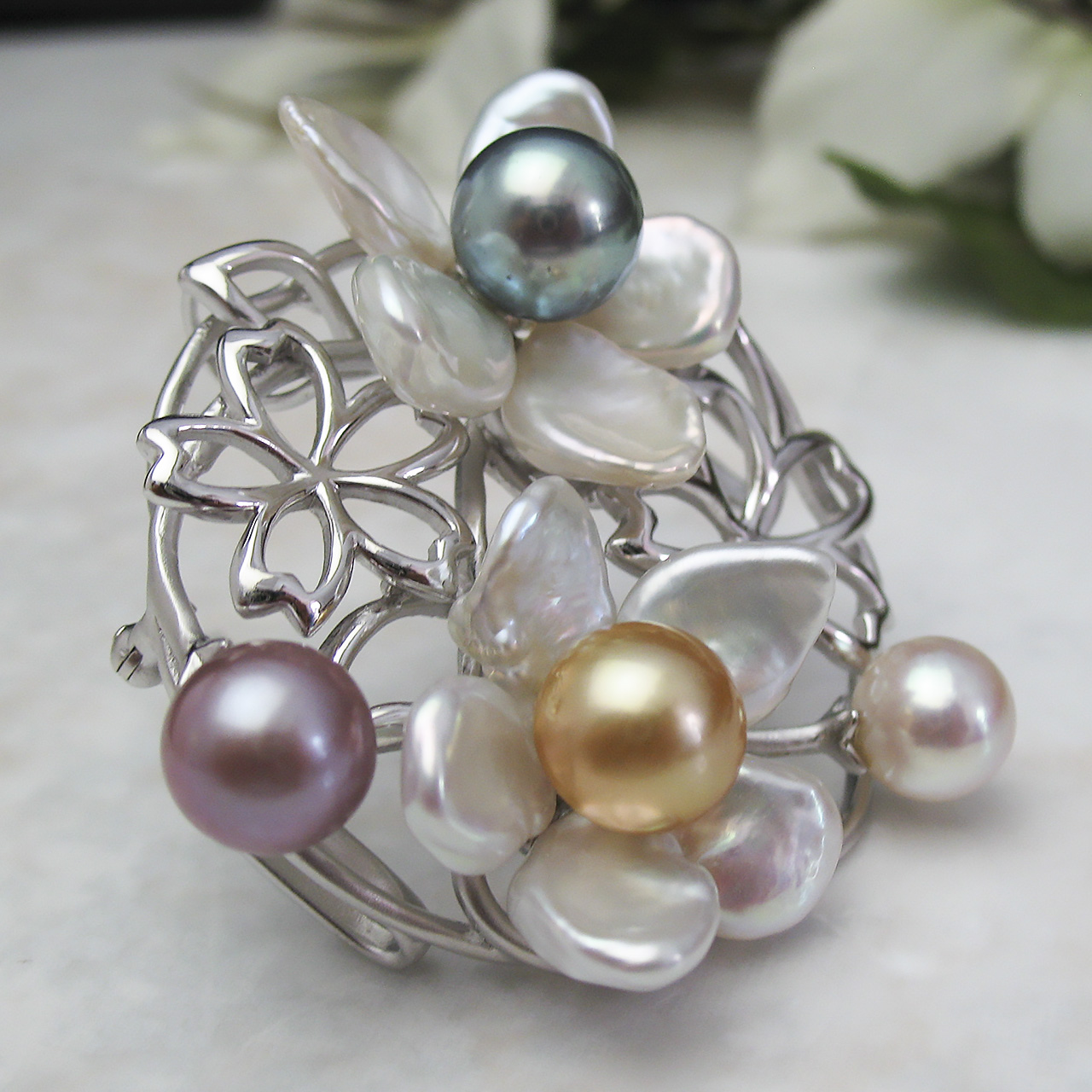 Timeless Flower ブローチ兼帯留め兼ペンダントスペシャルコンペティション - 画像 (7)