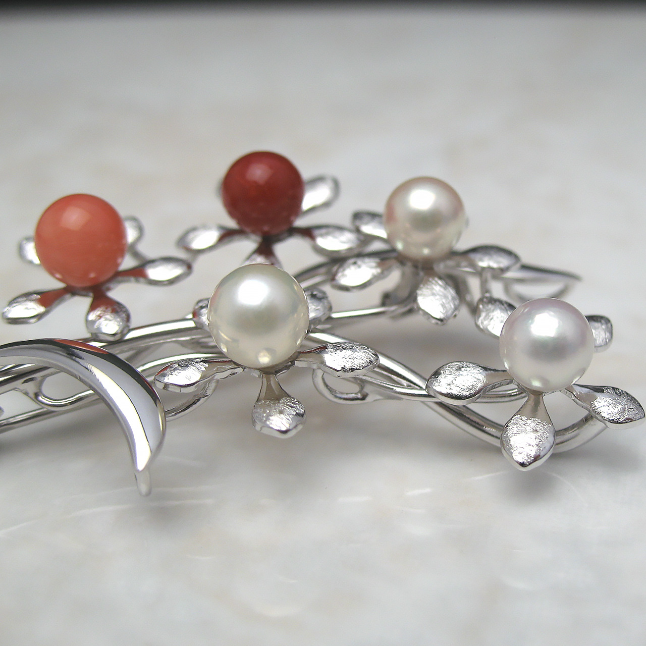 忘れな草のブローチ - 画像 (3)