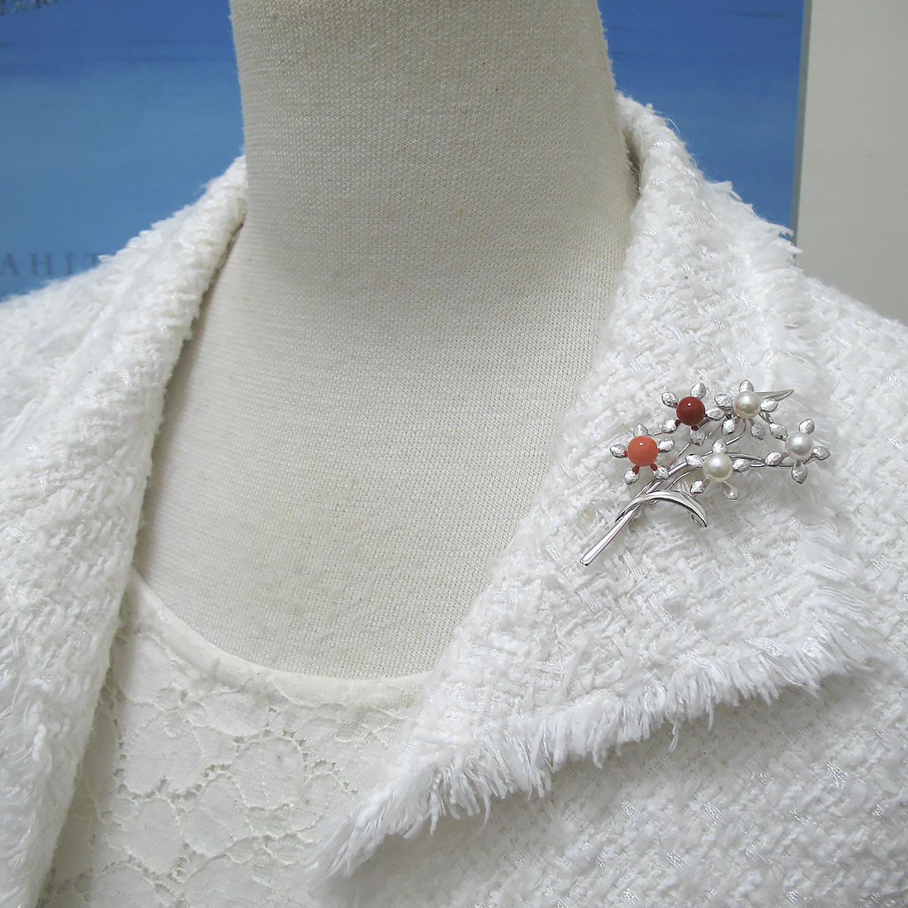 忘れな草のブローチ - 画像 (6)