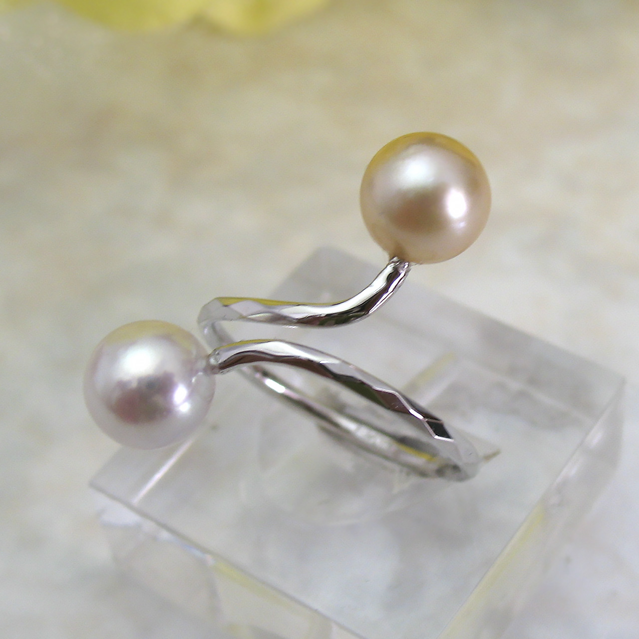 SVあこや真珠リング