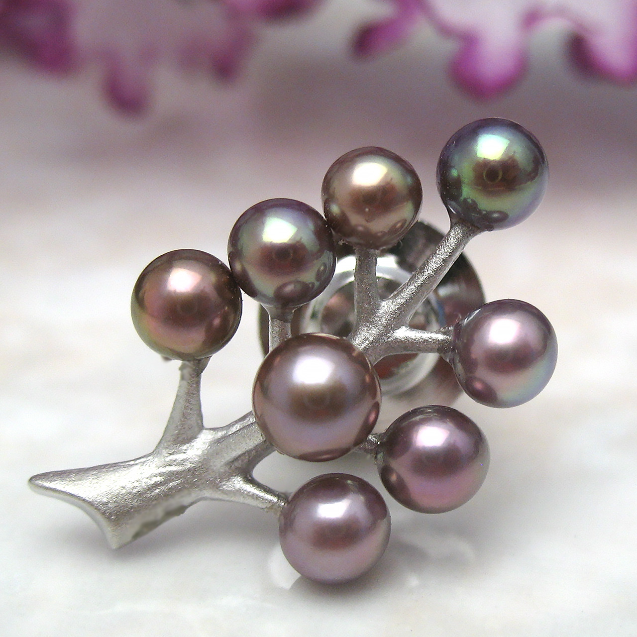 リトルフォレスト 淡水真珠スペシャルタイニーピン - 画像 (5)