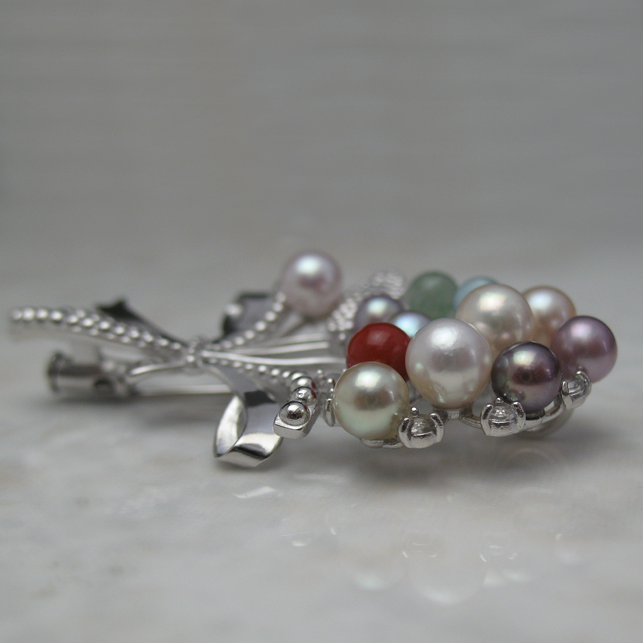 『花束』ブローチ兼ペンダント - 画像 (4)