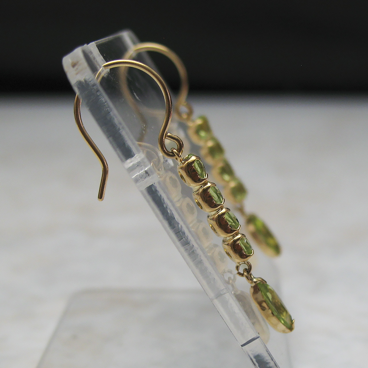 Bijoux fromsea　 K18ペリドットピアス　PE-3165 - 画像 (3)