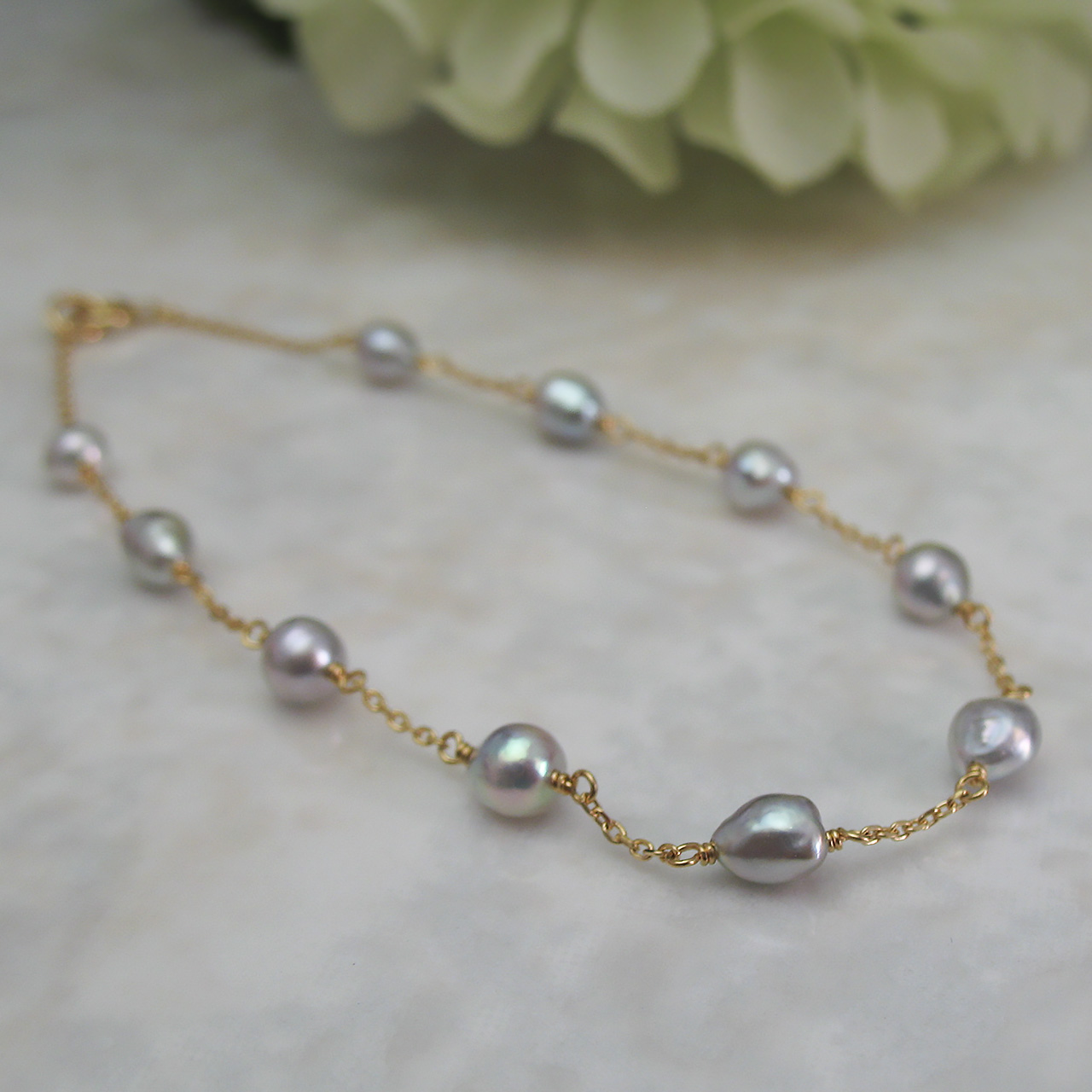 K18あこやケシブレス KR70703