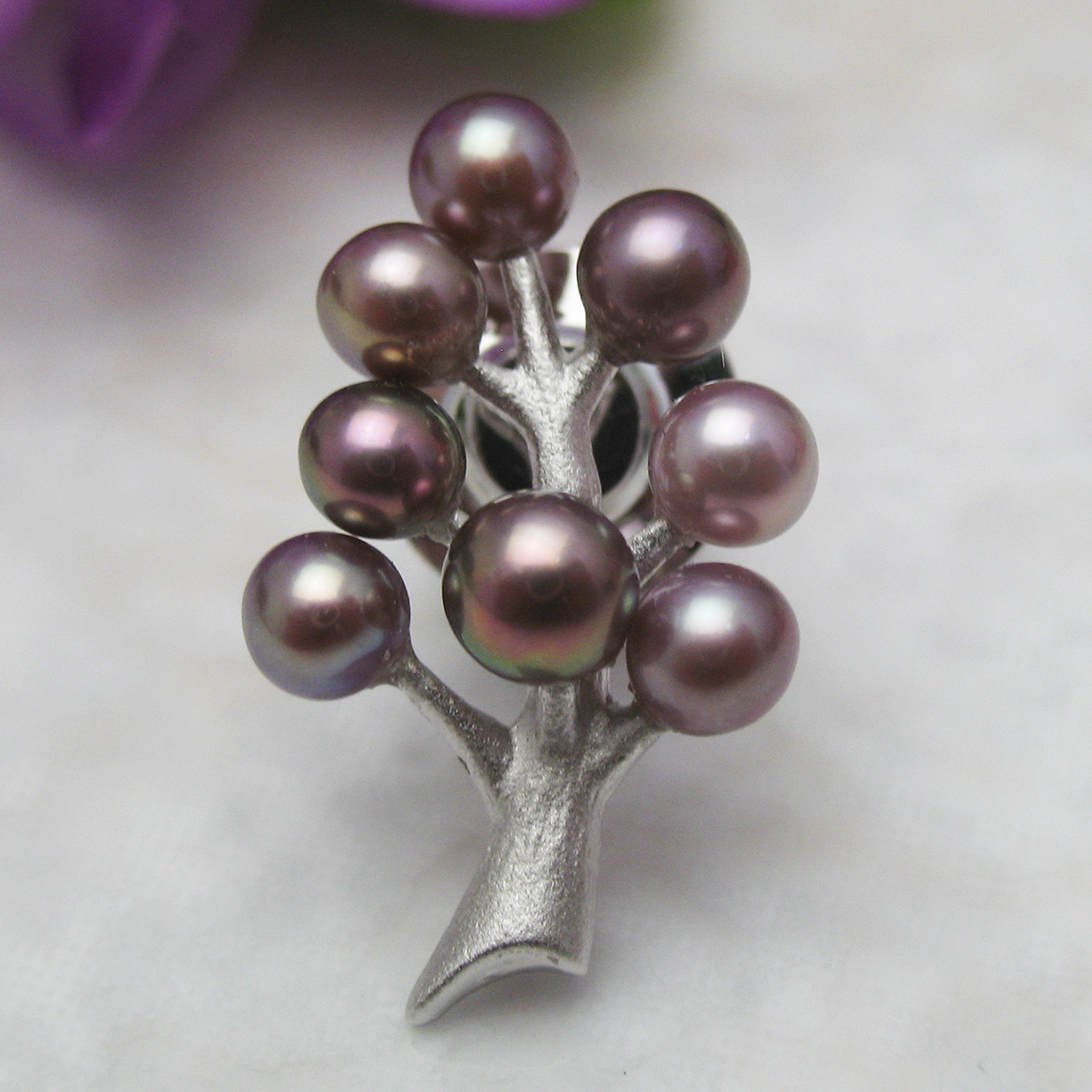 リトルフォレスト 淡水真珠スペシャルタイニーピン