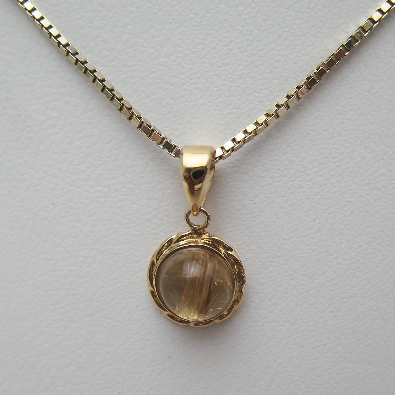 K18ルチルペンダント - 画像 (3)