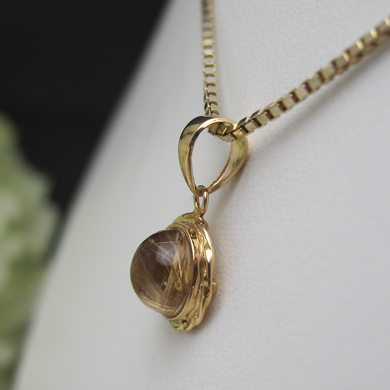 K18ルチルペンダント - 画像 (4)