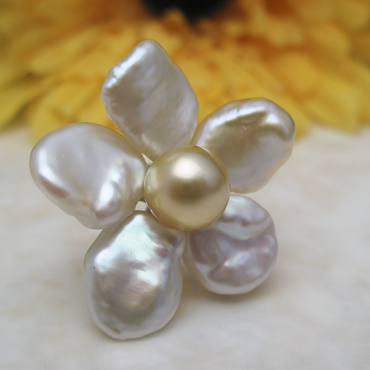 Timeless Flower 『末っ子ちゃん』 お花のミニブローチ - 画像 (6)