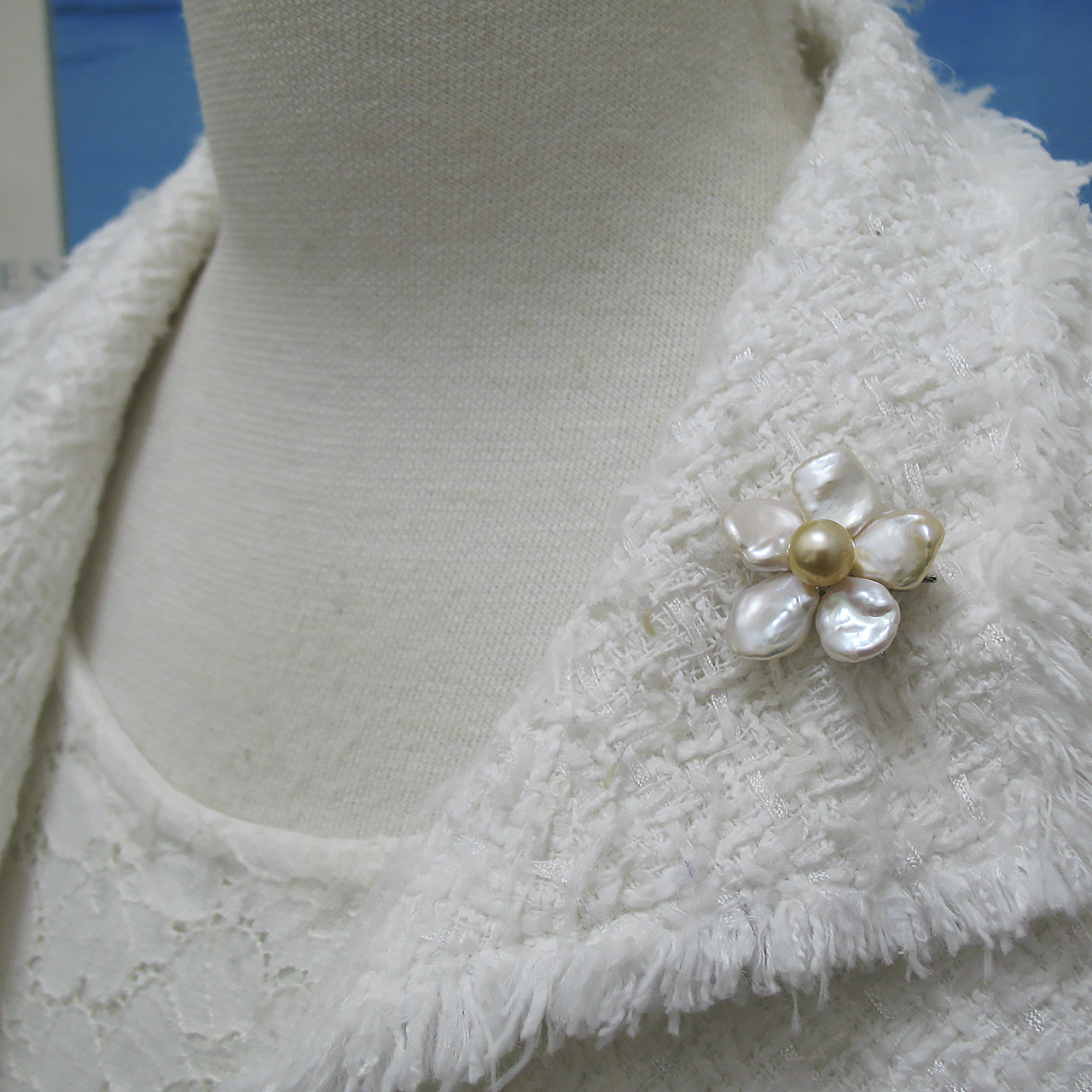 Timeless Flower 『末っ子ちゃん』 お花のミニブローチ - 画像 (7)