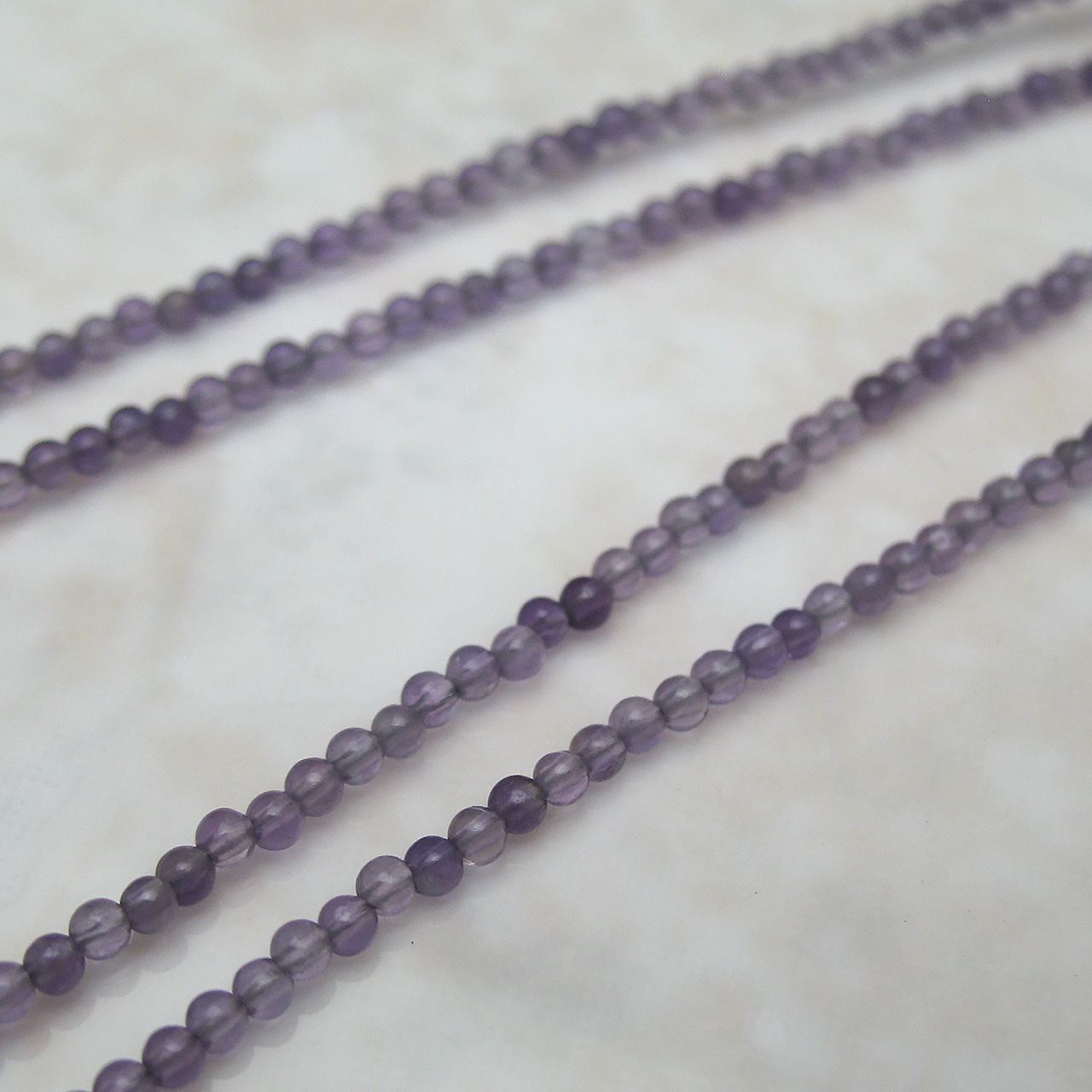 淡水真珠&アメジストネックレス　N818-3 - 画像 (3)