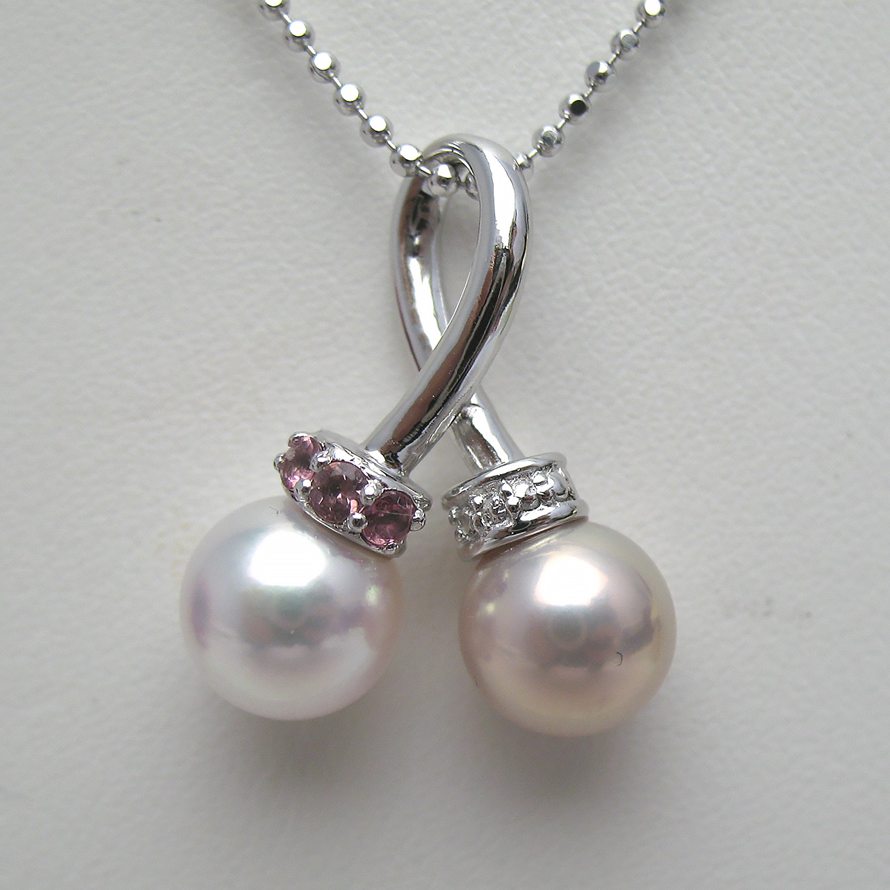 SVあこや&淡水2コちゃんペンダント - 画像 (3)