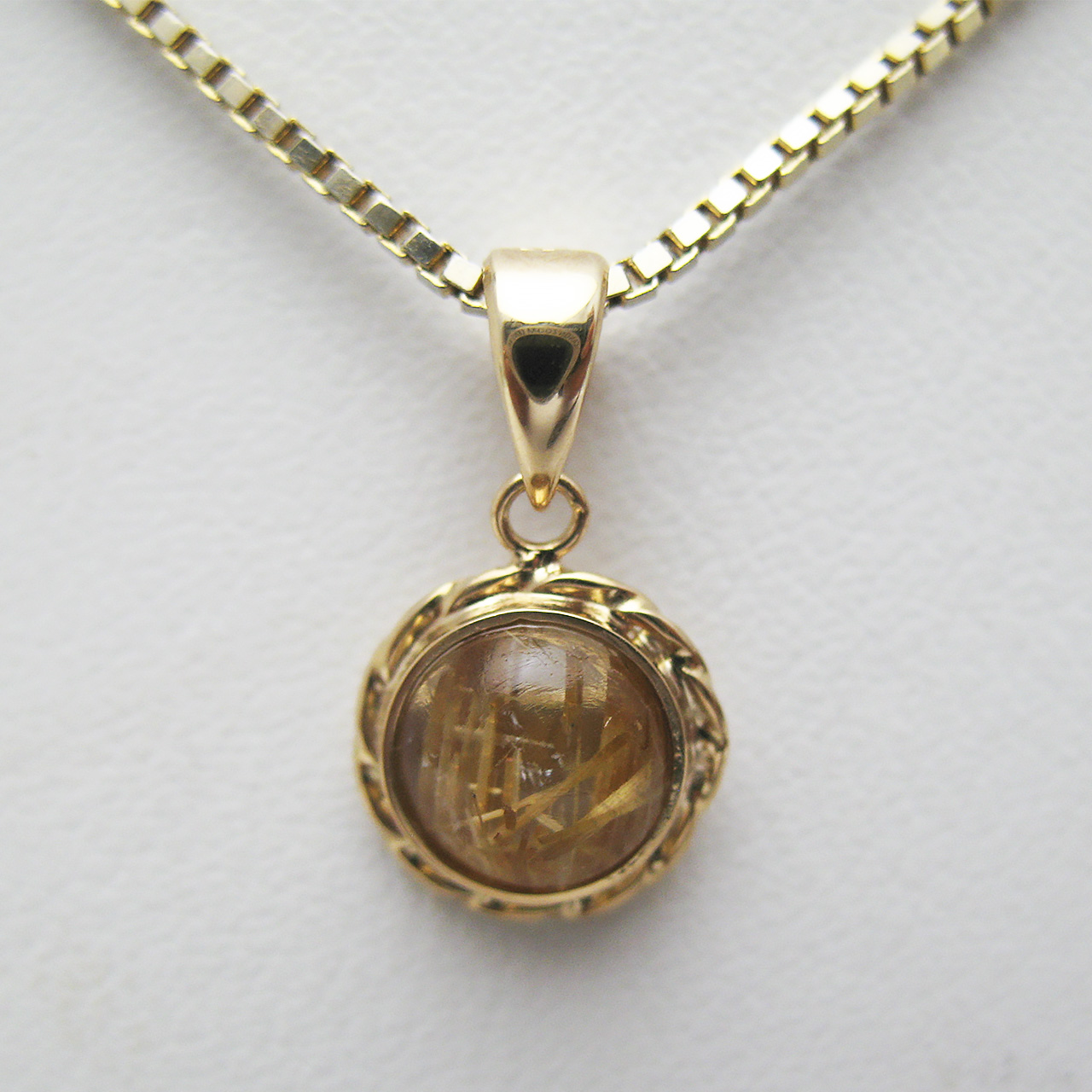 K18ルチルペンダント - 画像 (3)