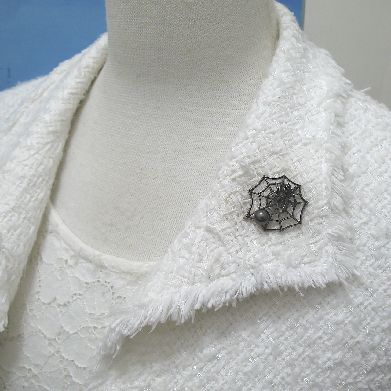 黒蝶真珠スパイダータイニーピン - 画像 (6)