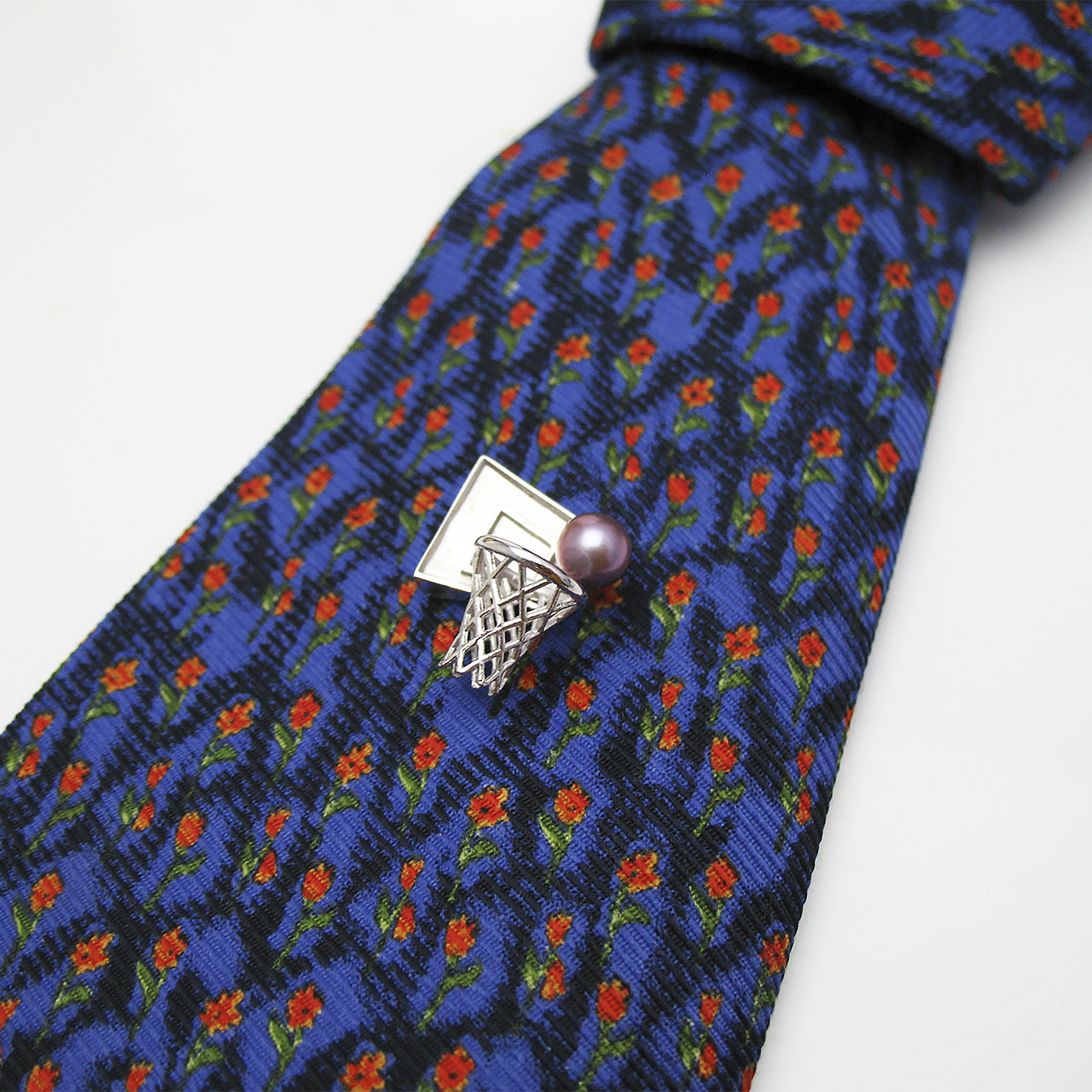 淡水真珠タイニーピン バスケットボール - 画像 (6)