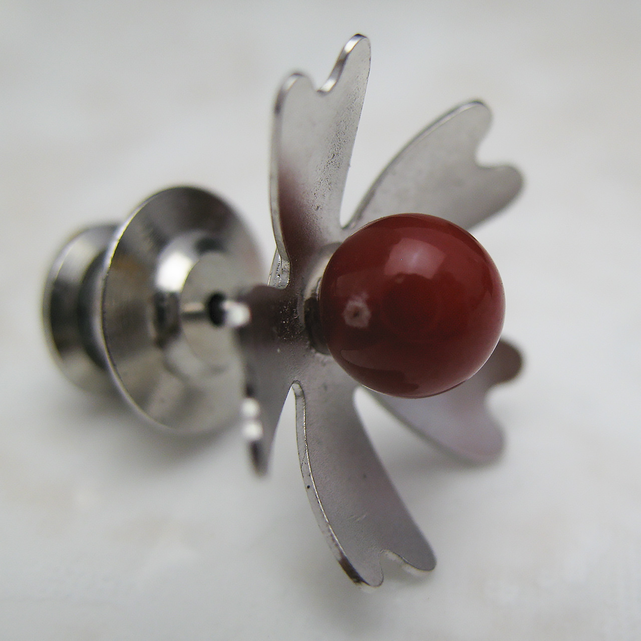 Reflection Colors　血赤珊瑚タイニーピン - 画像 (2)