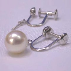 K14WG、K18YGぶら下がりネジ式イヤリング金具