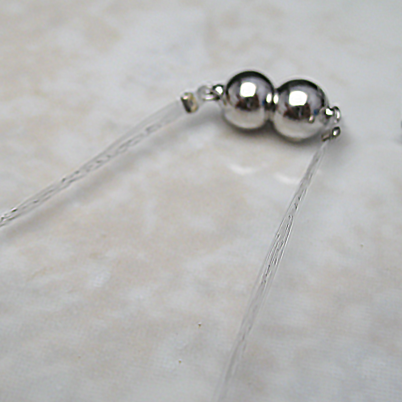 淡水エアパール ステーションネックレス 8連 25-020E - 画像 (5)