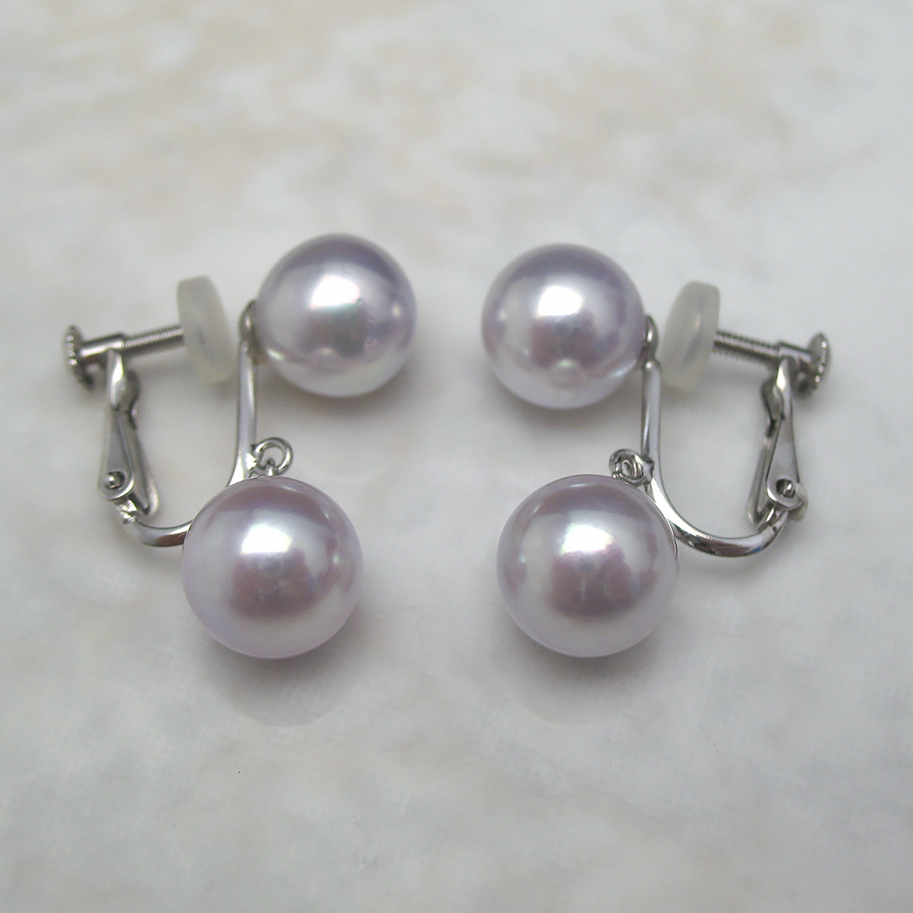 あこやナチュラル直ブライヤリングK18WG - 画像 (4)