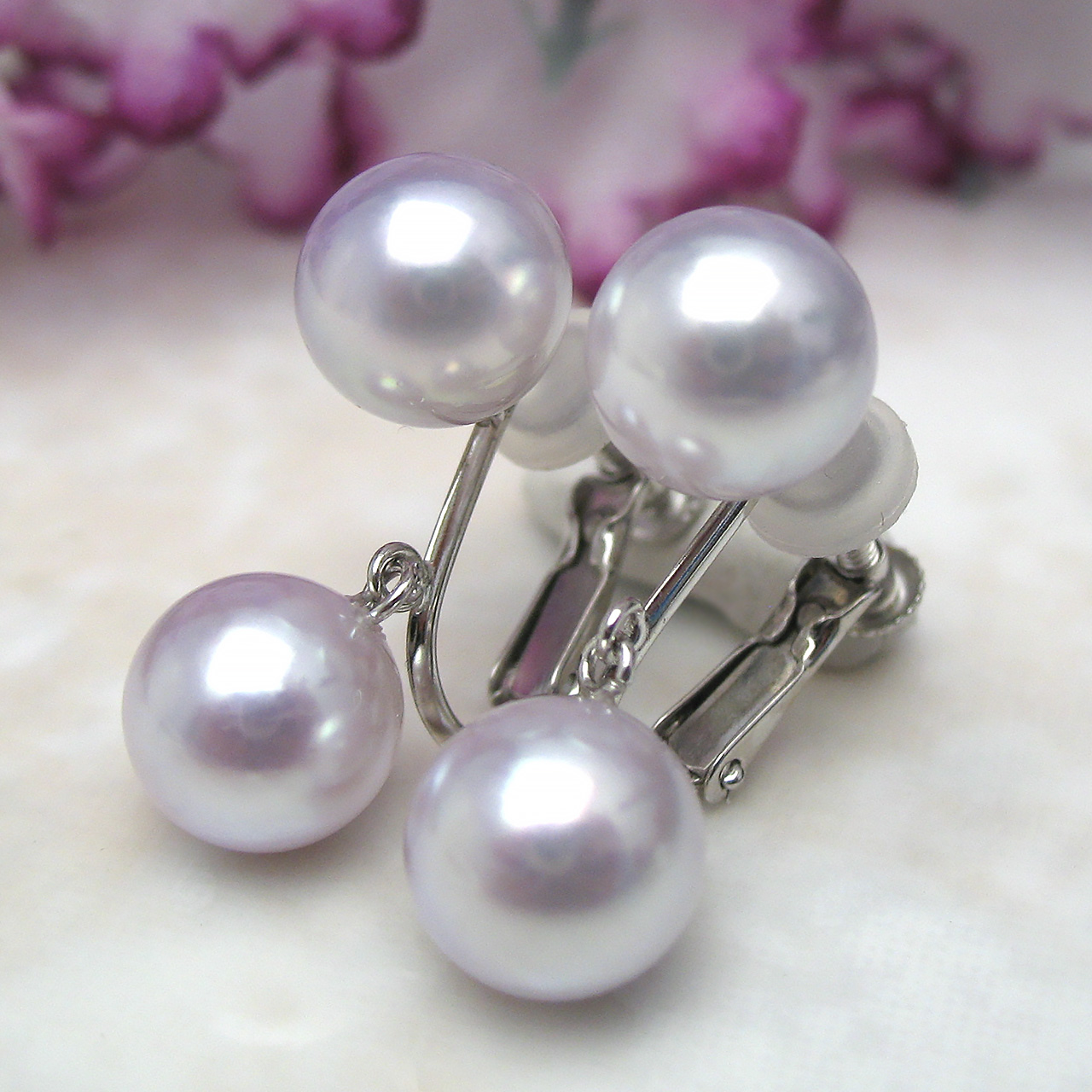 あこやナチュラル直ブライヤリングK18WG - 画像 (6)