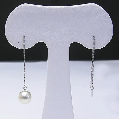 K18WG、K18YG チェーンピアス5センチ金具　 - 画像 (4)