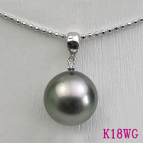 K18WG・K18YGダイヤモンド　ペンダント金具 - 画像 (3)