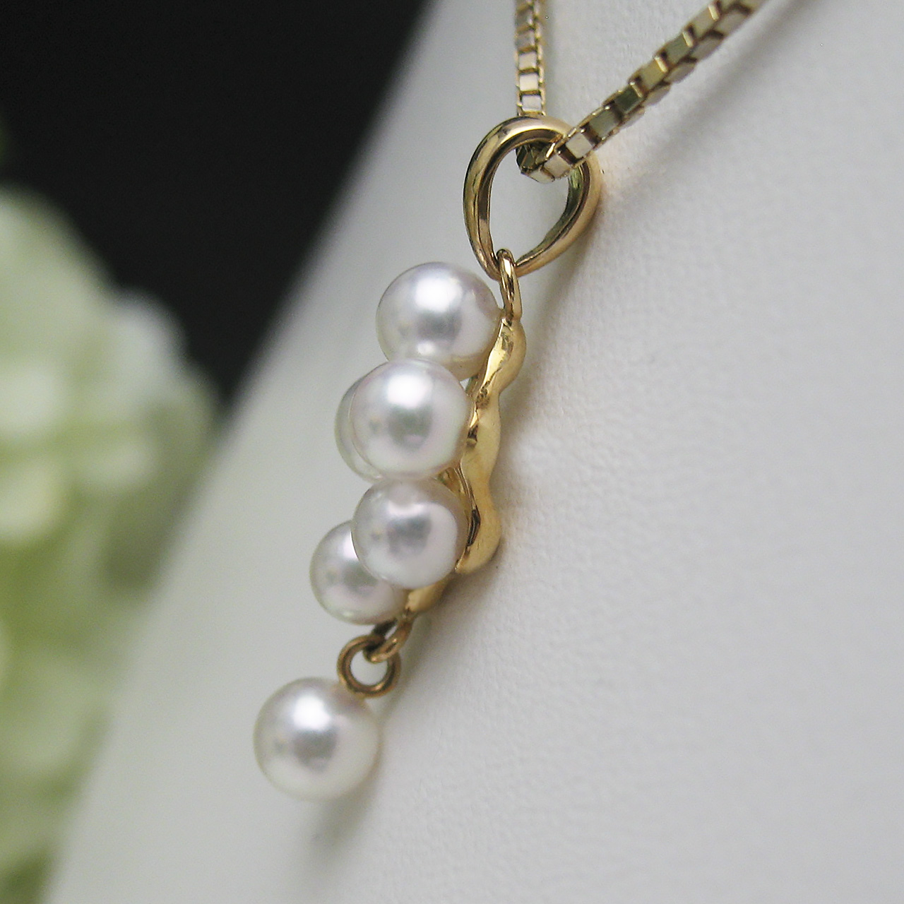 K18あこやペンダント - 画像 (4)