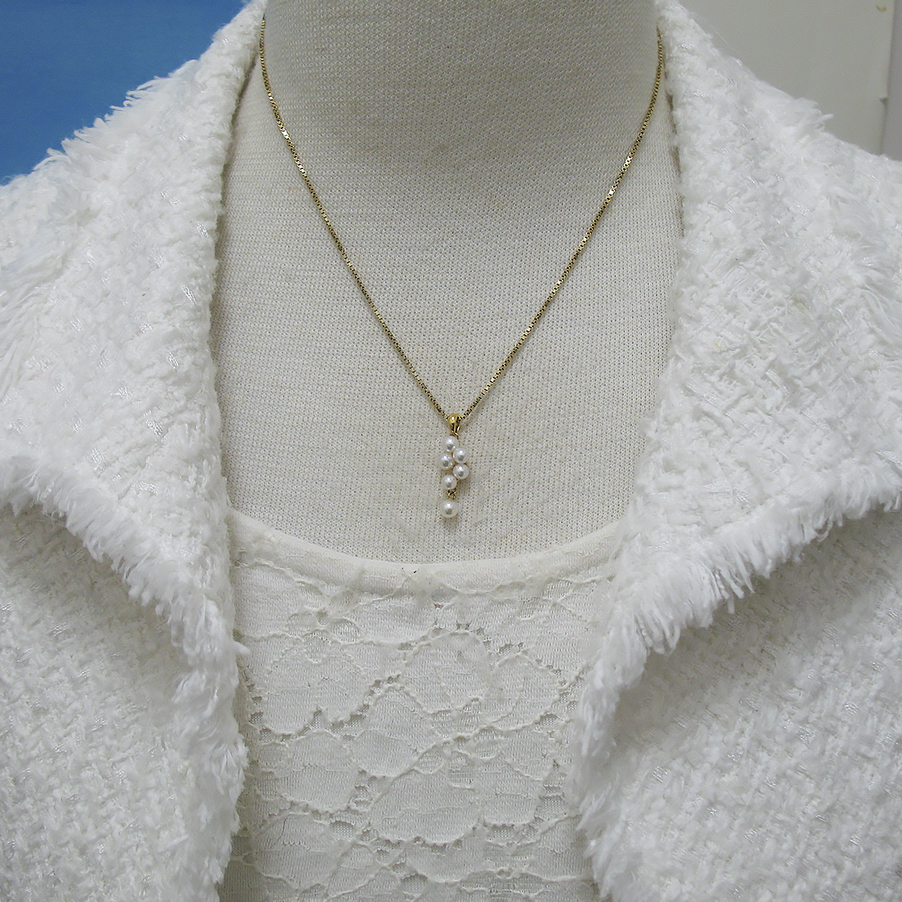 K18あこやペンダント - 画像 (6)