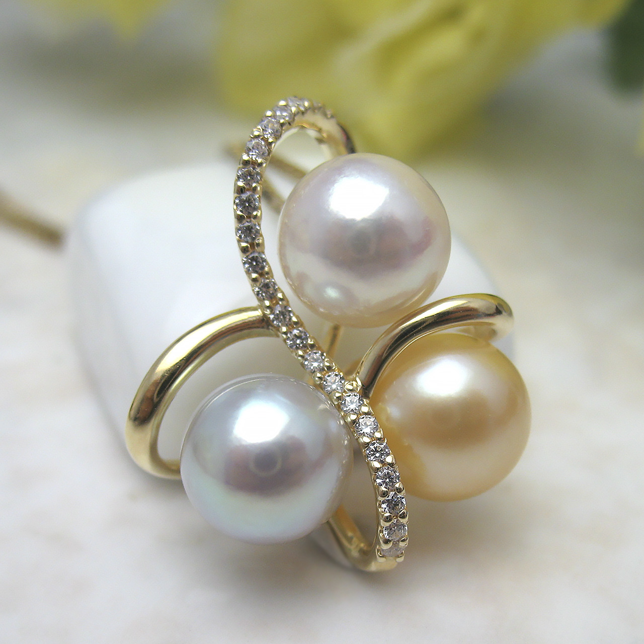 あこや真珠ペンダントSV