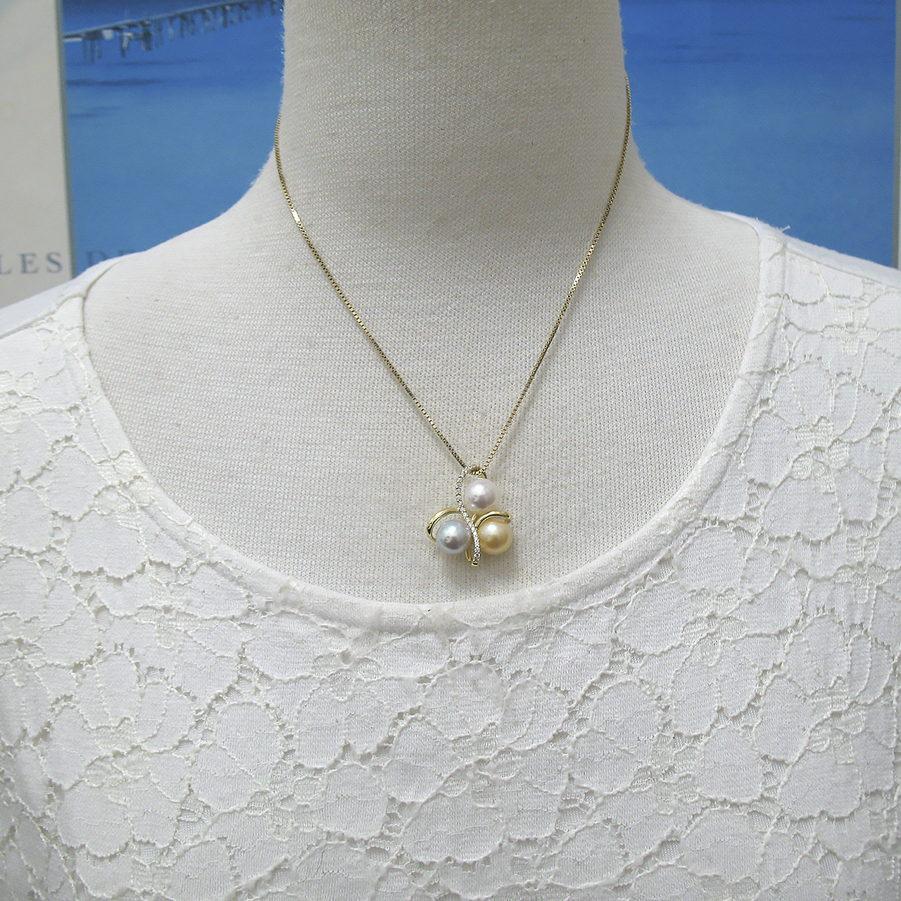 あこや真珠ペンダントSV　 - 画像 (6)