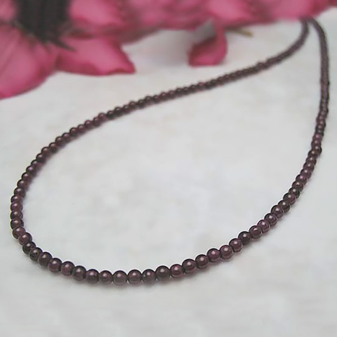 ガーネットネックレス※ネコポス発送になります　日時指定・代引きできません - 画像 (5)