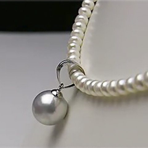 K14WG、K18YGペンダントトップ金具KB-56L・WB-56L - 画像 (2)