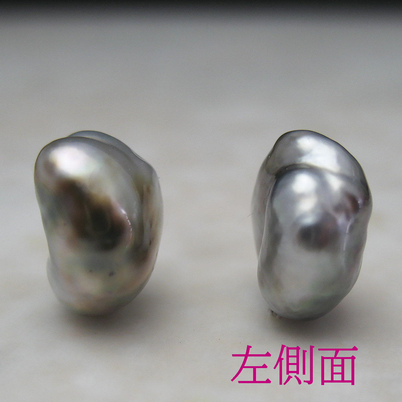 黒蝶バロック ペアルース 10ミリ ku10 - 画像 (4)