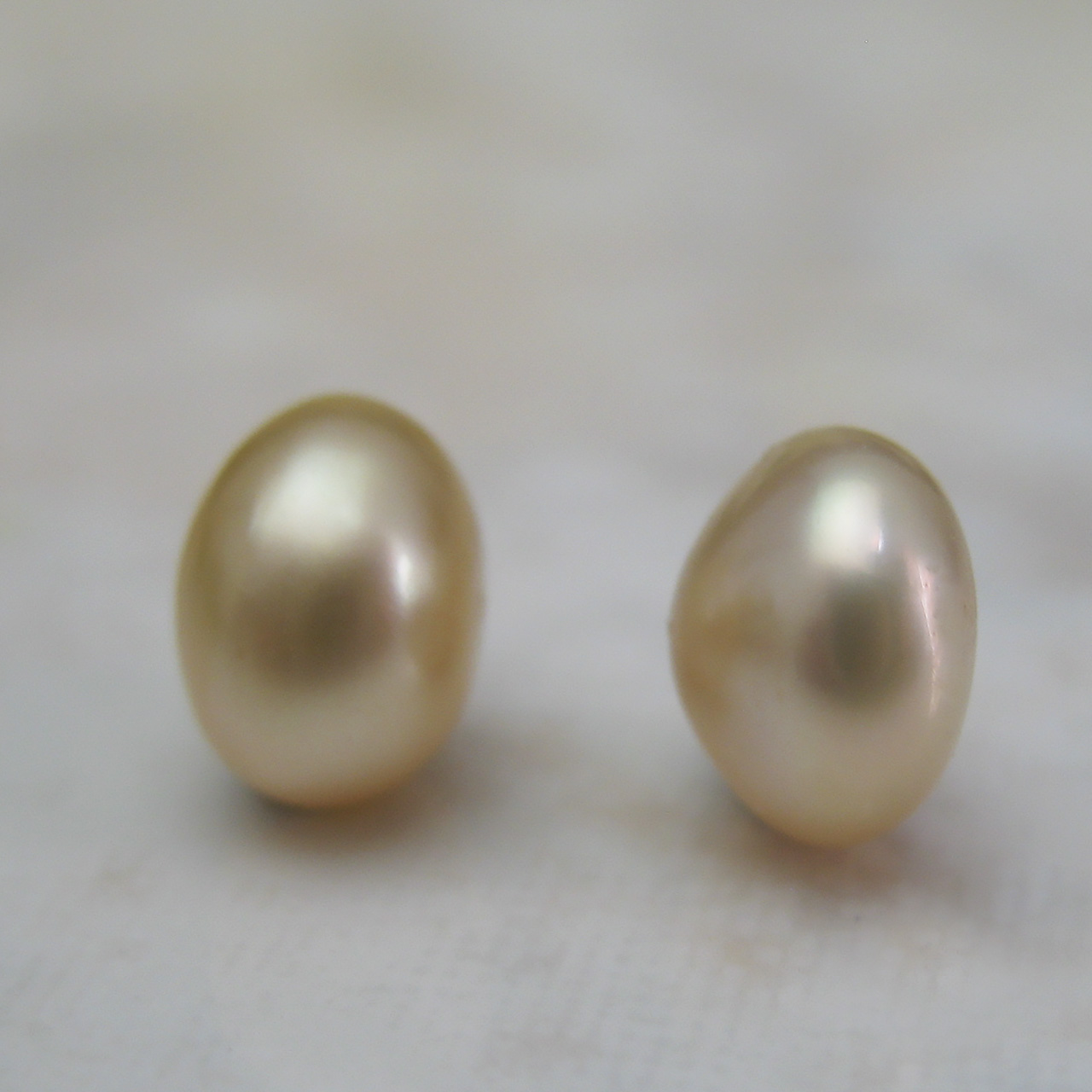 白蝶ケシボタン　6.5ミリ　ペアルース 無穴NEKー11 - 画像 (2)