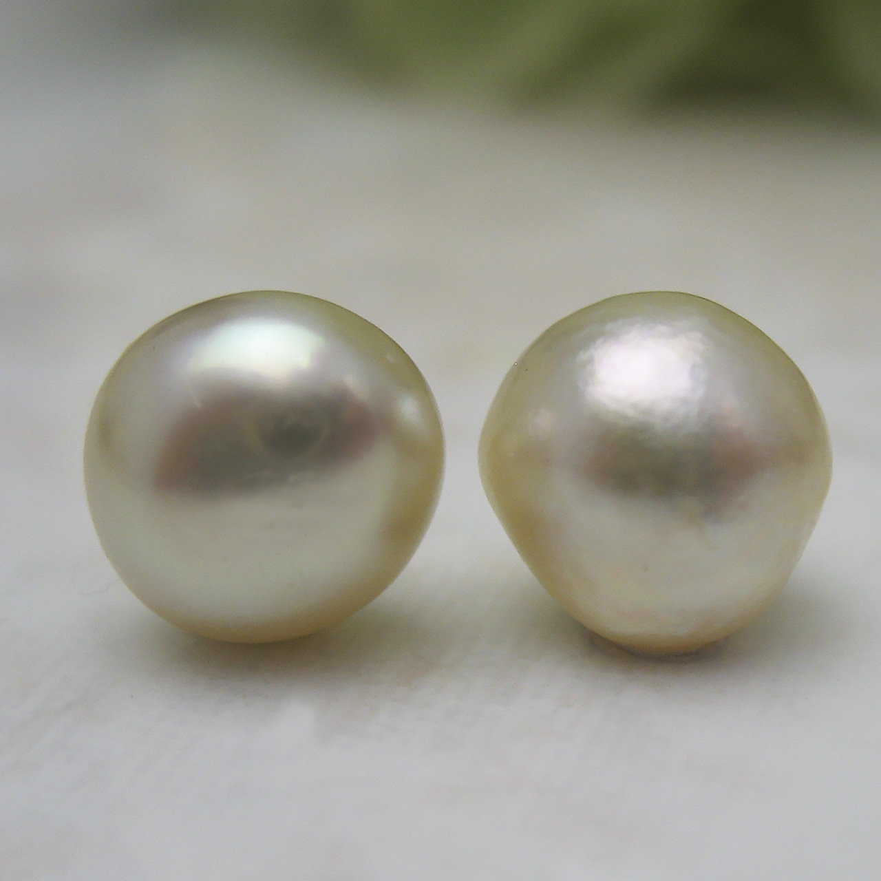 白蝶ケシ7ミリバロックペアルース無穴NEK-12 - 画像 (5)