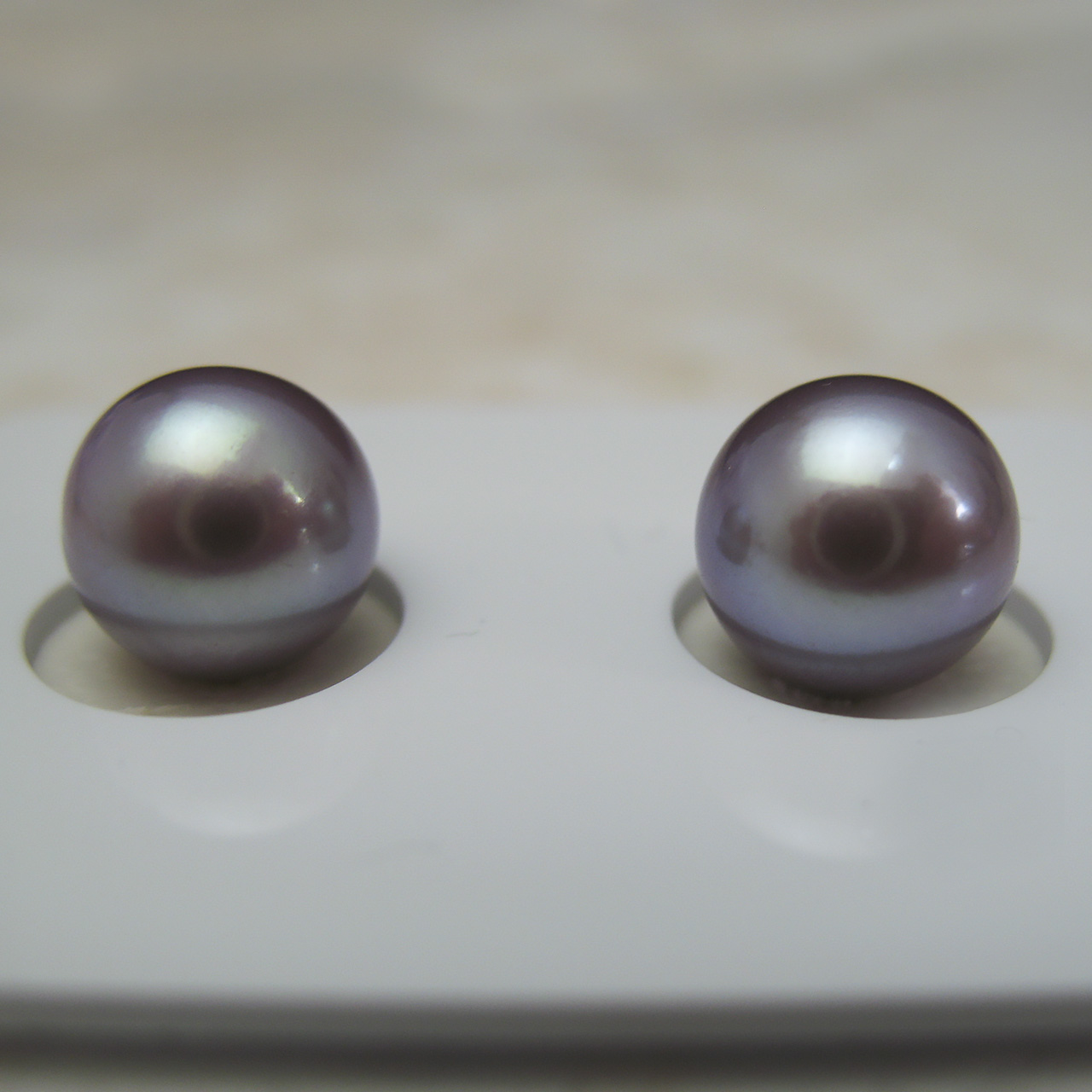 淡水8ミリペアルース（無穴）SWT-1 - 画像 (3)