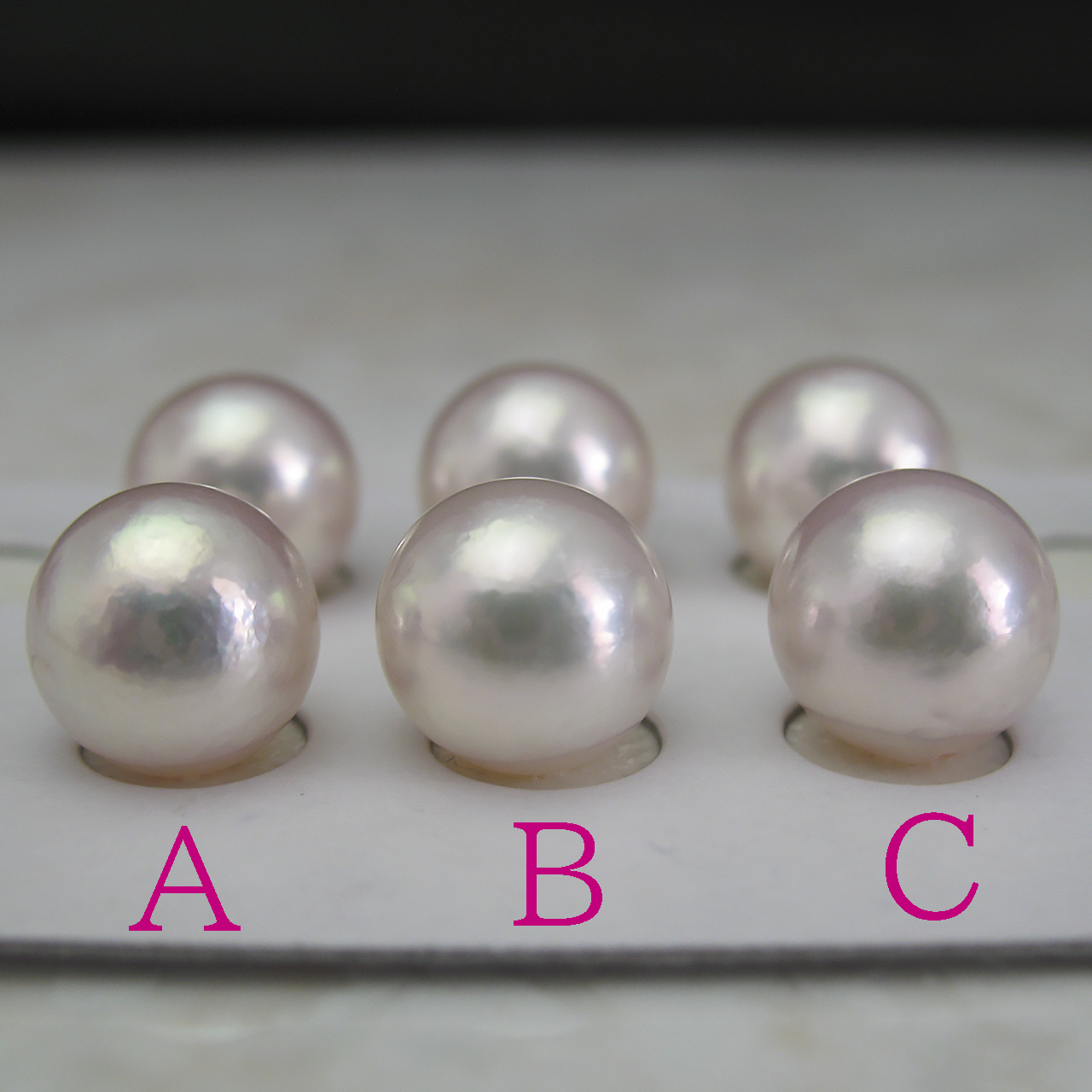 あこや真珠 10ミリ ペアルース - 画像 (5)