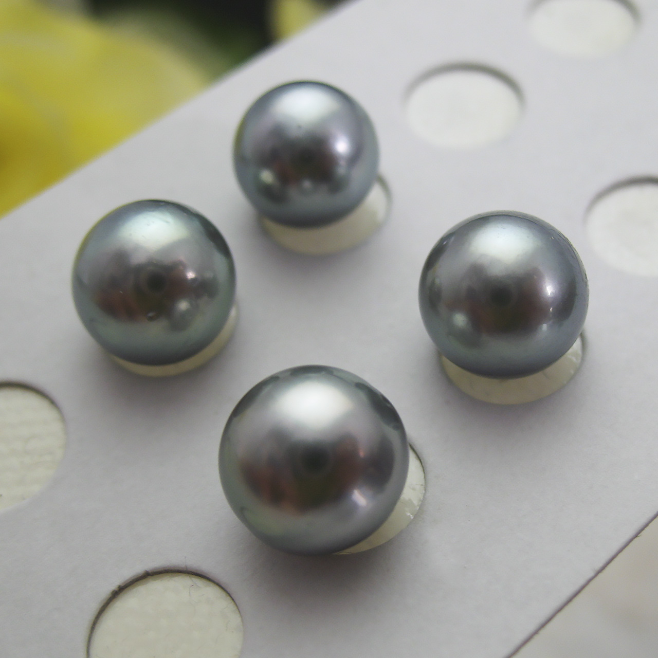 黒蝶真珠 9~9.5ミリ ペアルース - 画像 (4)