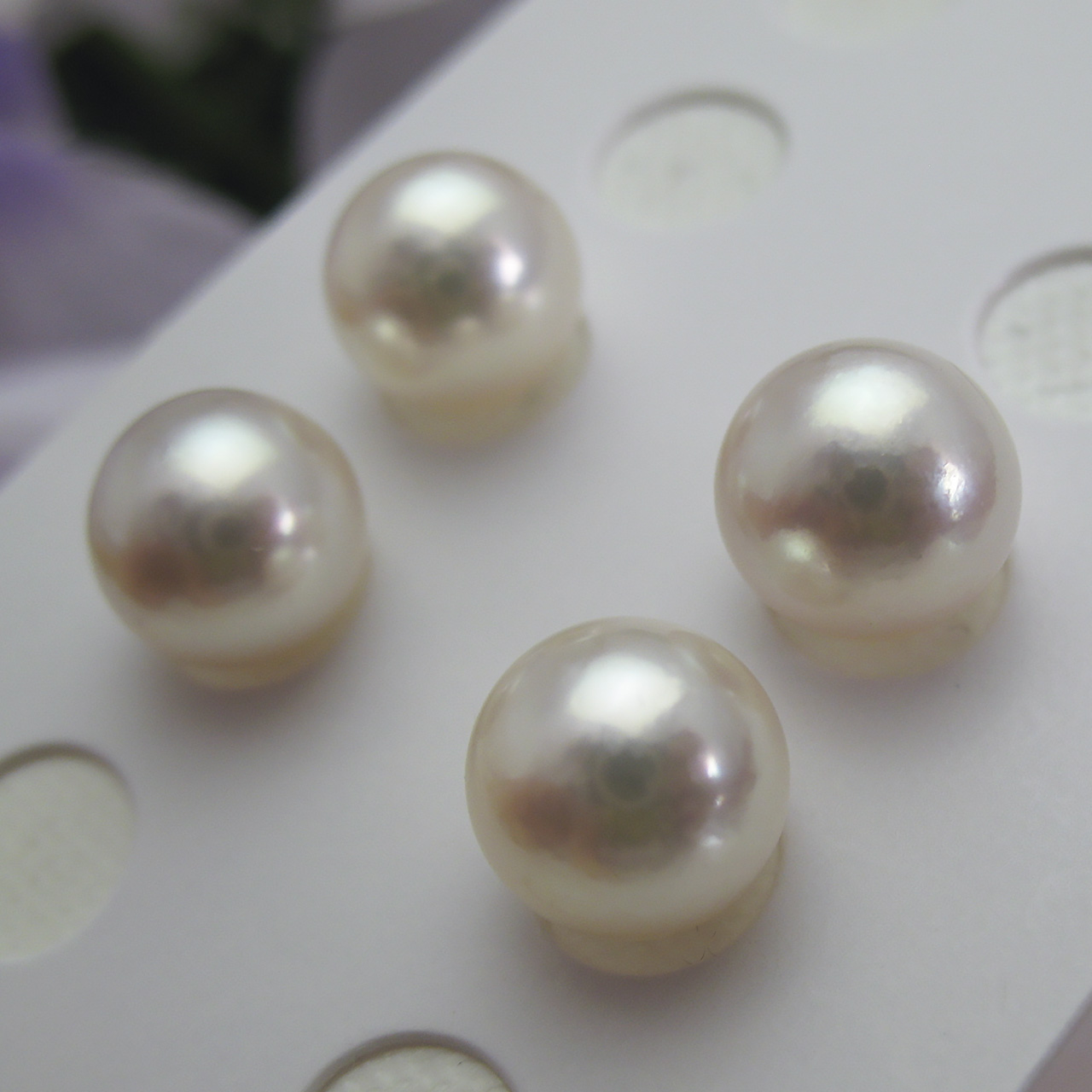 あこや無調色8.5ミリペアルース - 画像 (4)