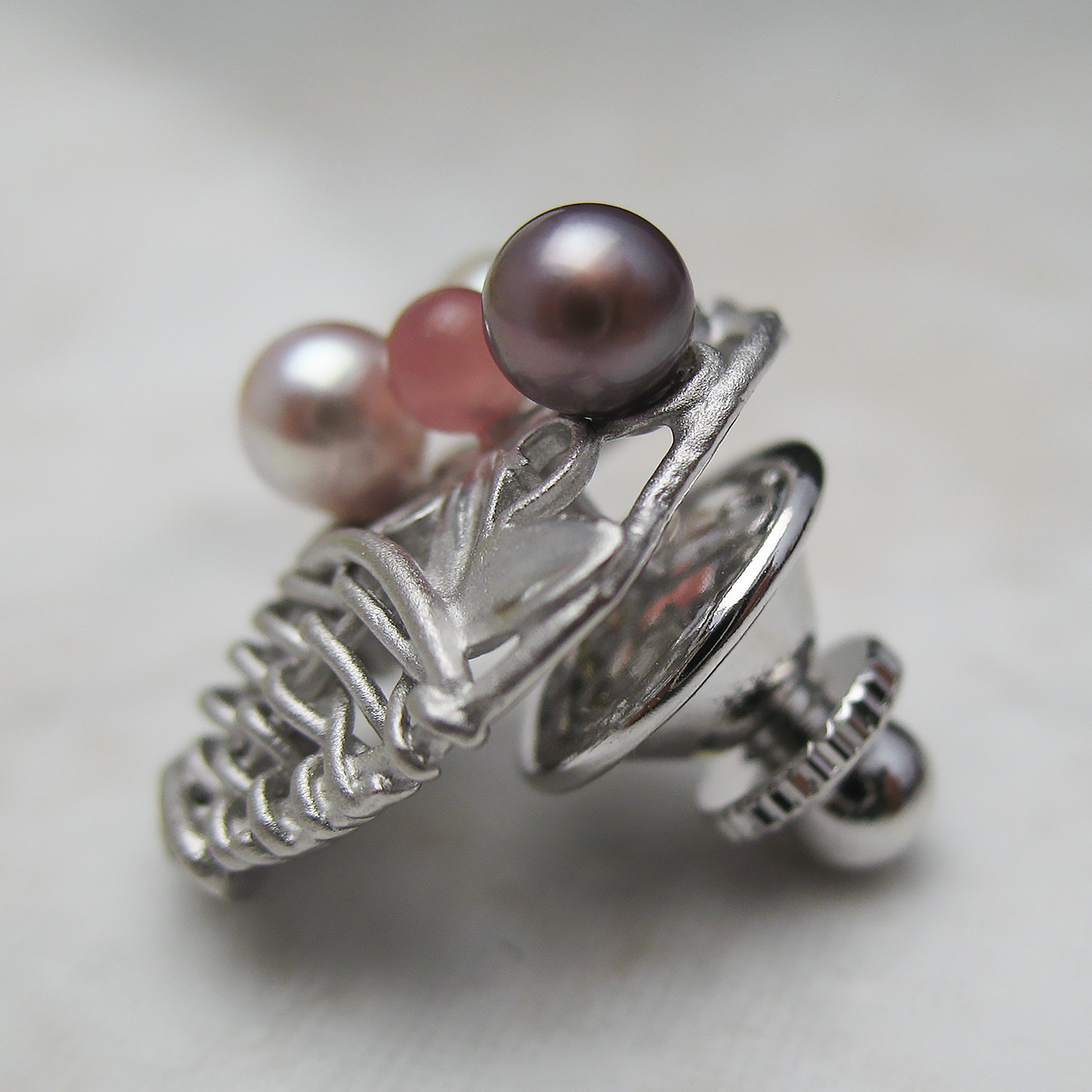 小さな花かごタイニーピン - 画像 (3)