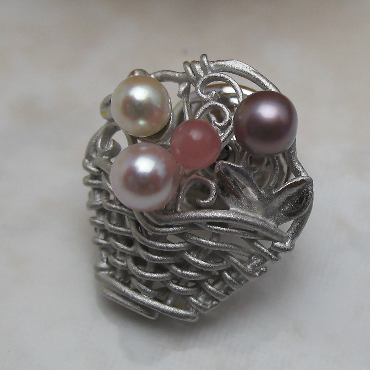 小さな花かごタイニーピン - 画像 (4)