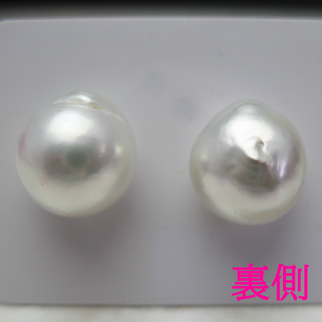 南洋白蝶11ミリペアルース（無穴） - 画像 (3)
