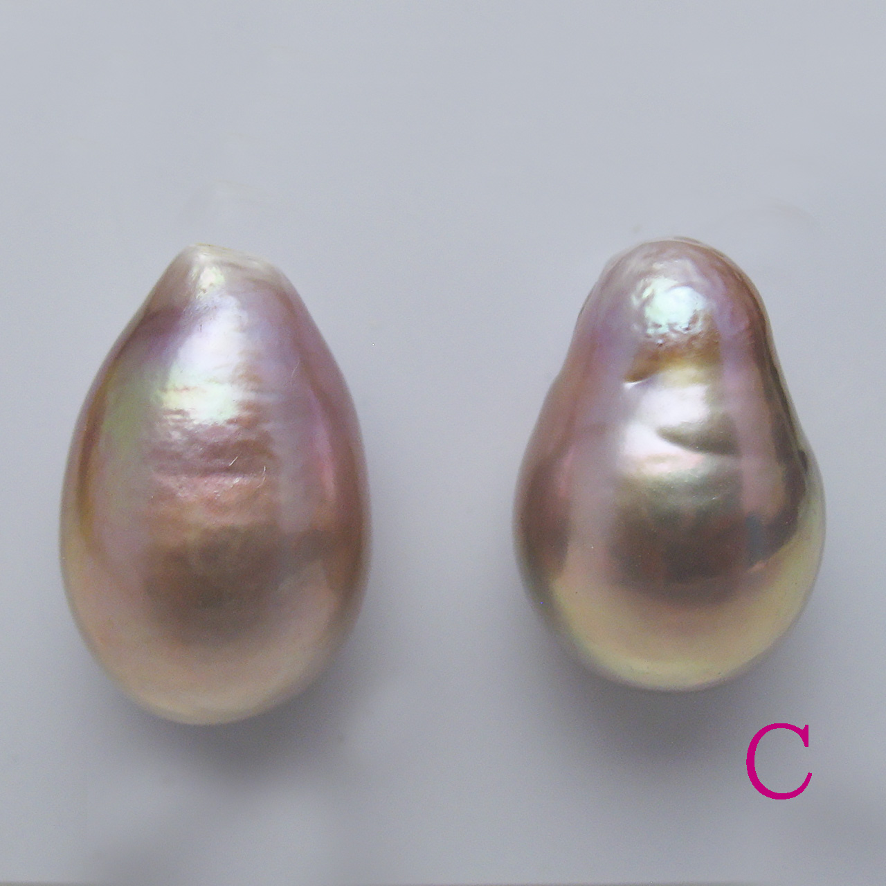 有核淡水ペアルース　無穴 NEW-47 - 画像 (4)