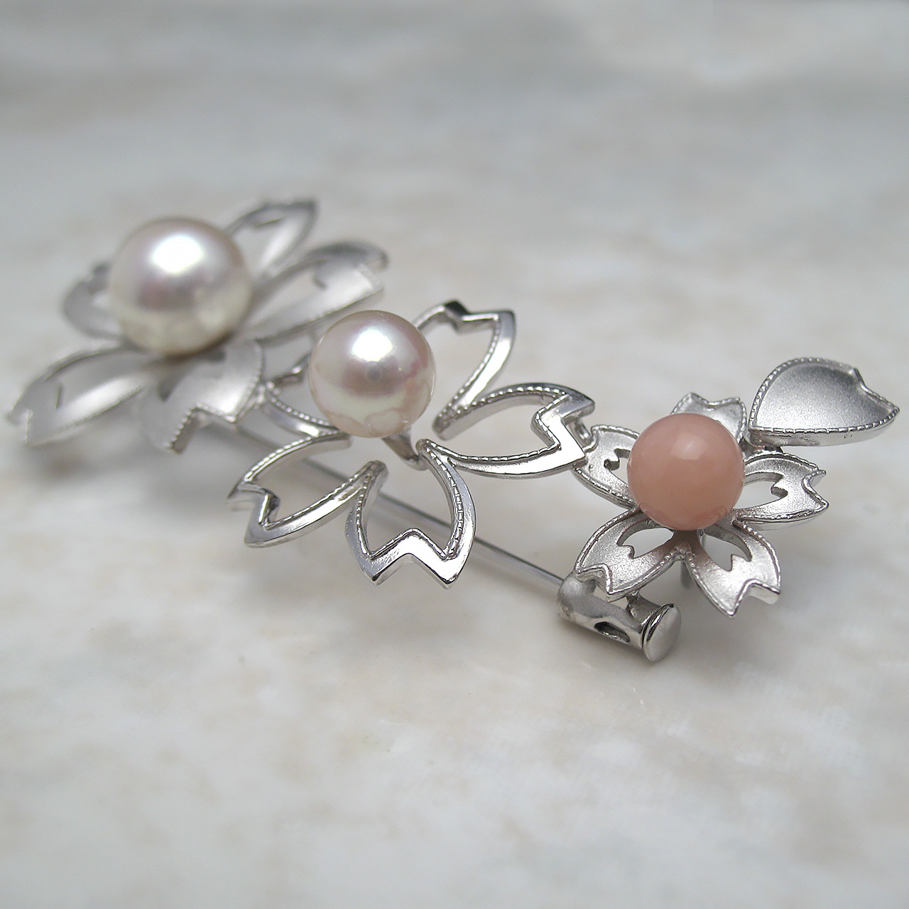 『散らない桜』ブローチSAKU-3 - 画像 (4)