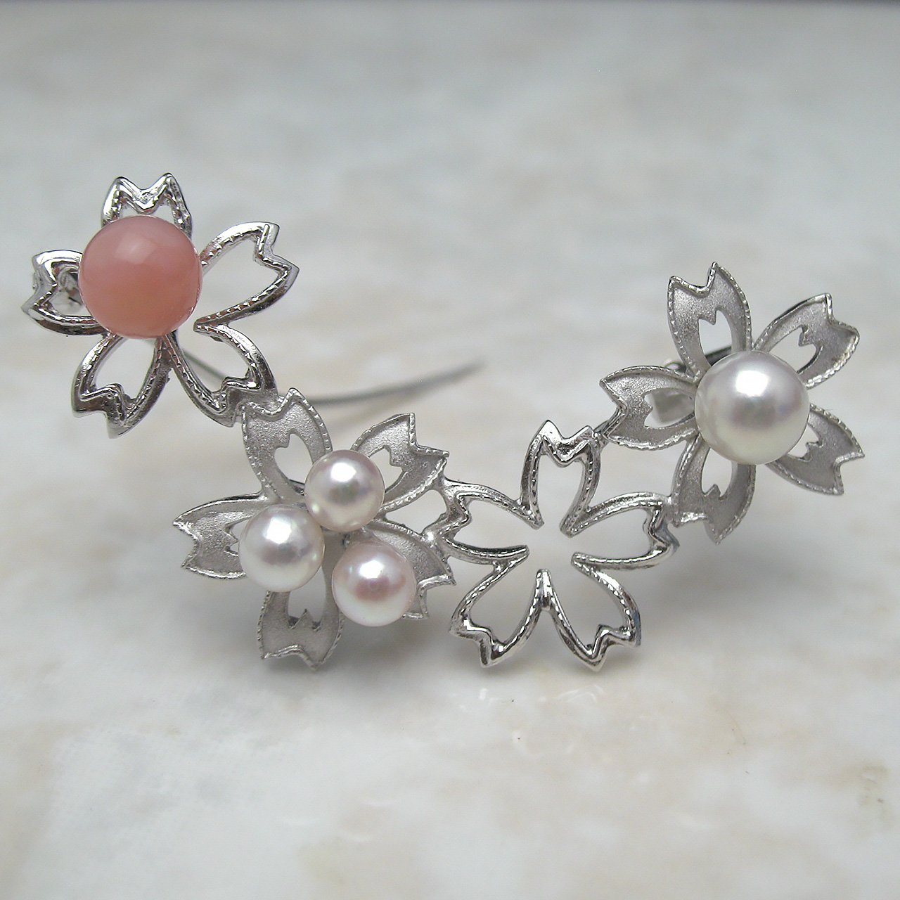 散らない桜ブローチ - 画像 (2)