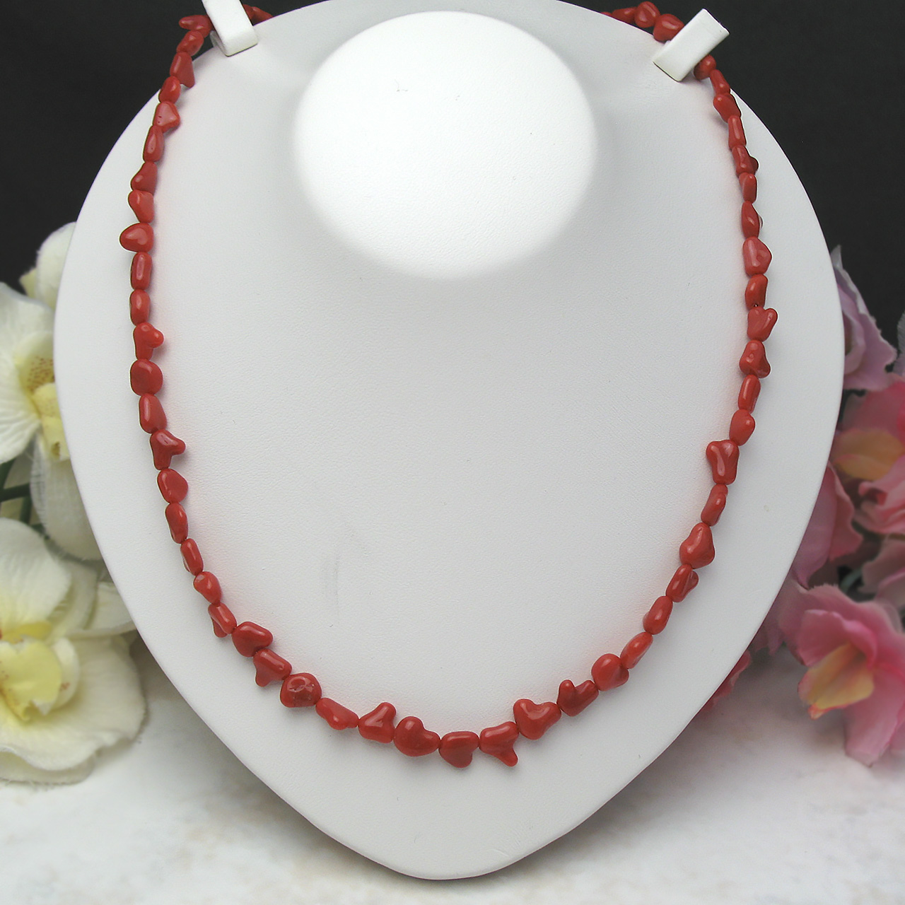 珊瑚ネックレスSVsango-kb - 画像 (2)