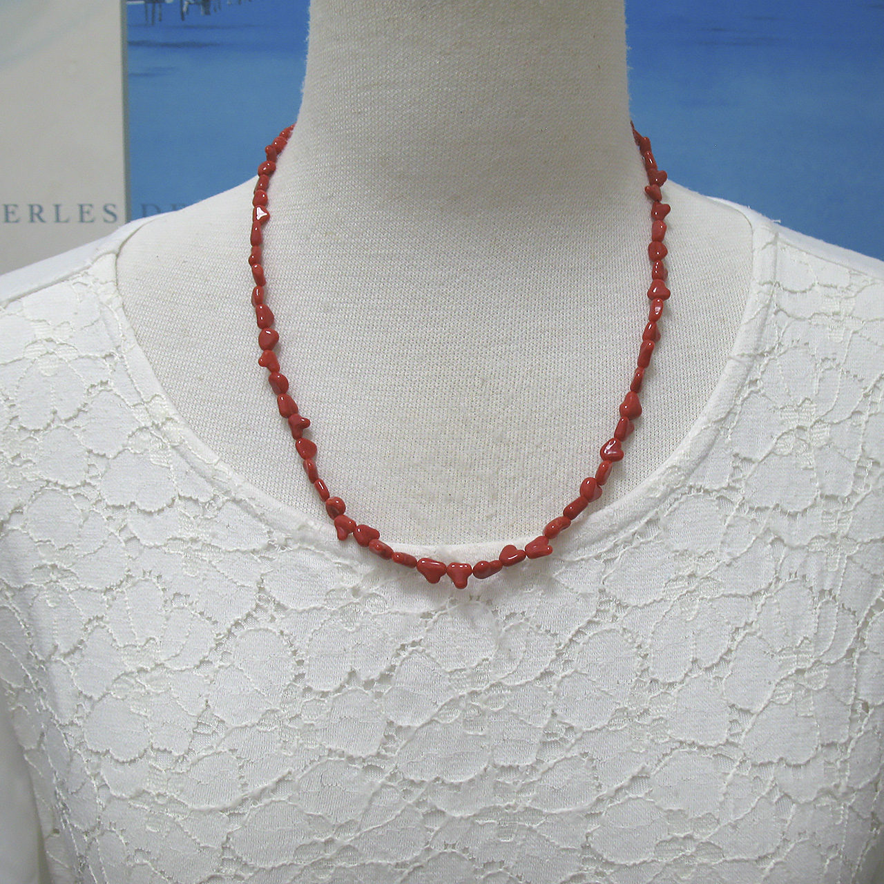 珊瑚ネックレスSVsango-kb - 画像 (6)