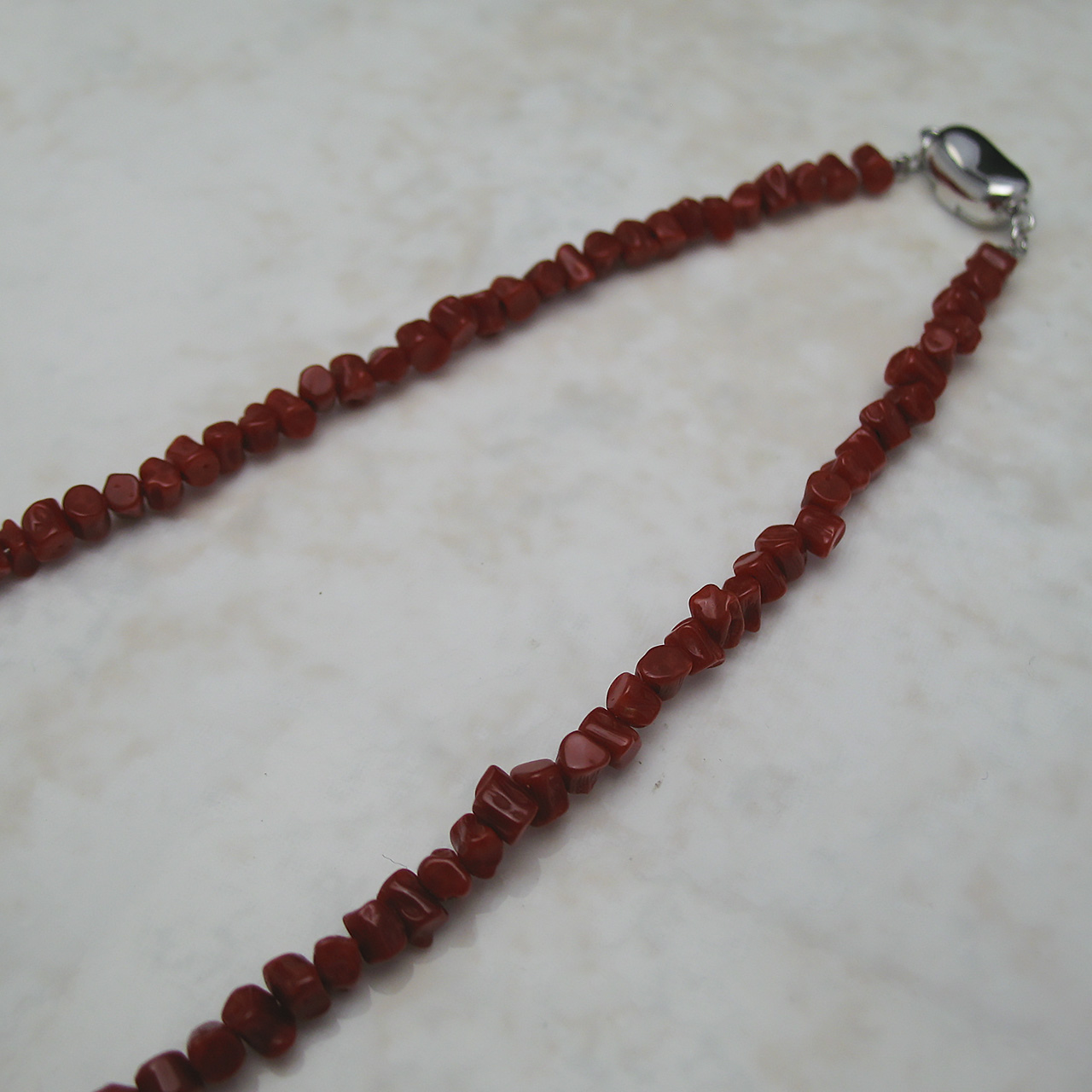 珊瑚ネックレス　血赤ではありません - 画像 (4)
