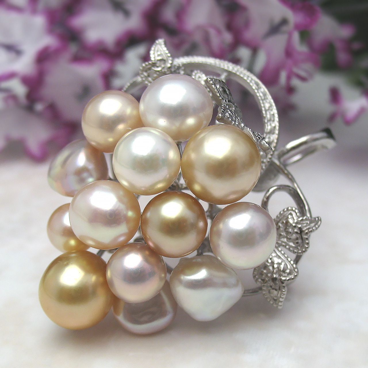 『 フルーツマジック南国コンペティション』ブローチ兼ペンダント - 画像 (5)