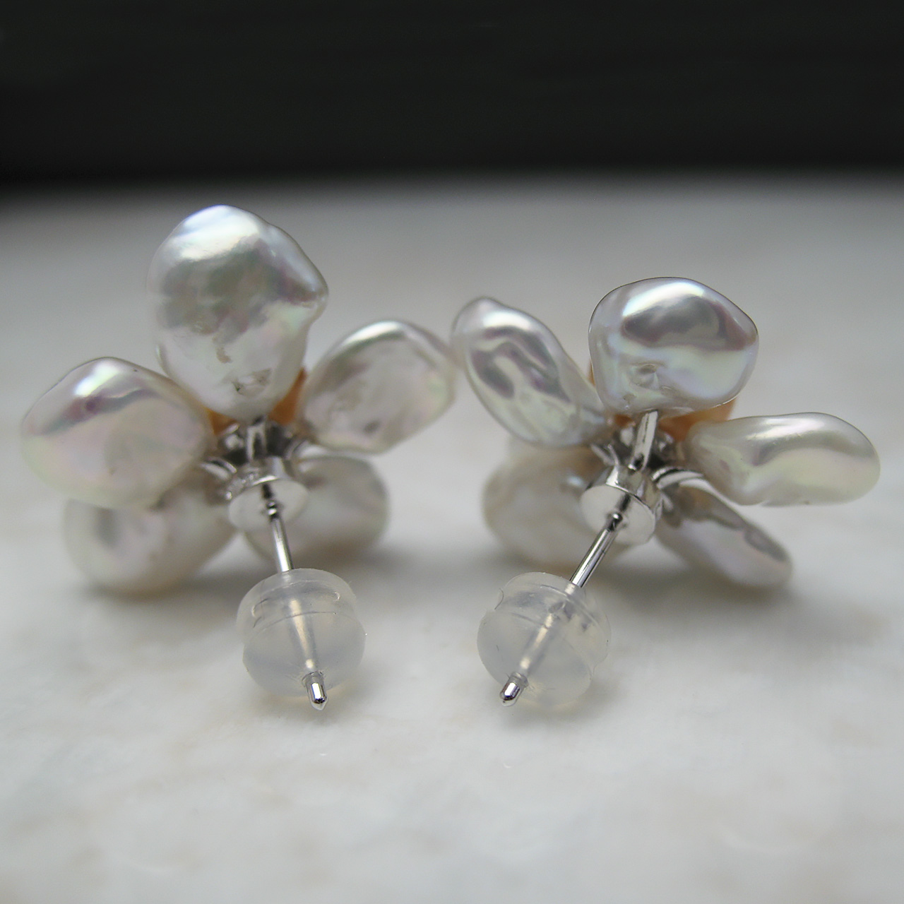 K14WG・SV　TimelessFlowerピアス - 画像 (4)